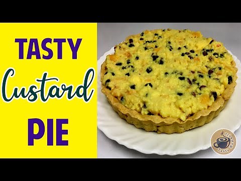 Fruit custard pie recipe | by tastymomentz