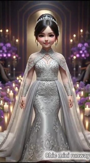Turkish Bridal Baby Girl | Asian Modern Traditional Bride