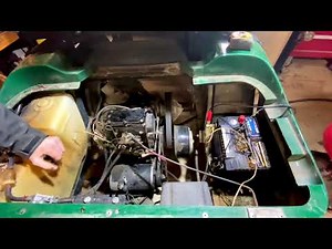 Golf Cart Engine Swap Part 1 - Engine Removal