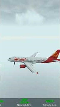 Air India SpiceJet 😱 landing#aeroplane#landing#rfs#shortsfeed.