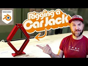 FINALLY understand Rigging in Blender - How to rig a Car Jack