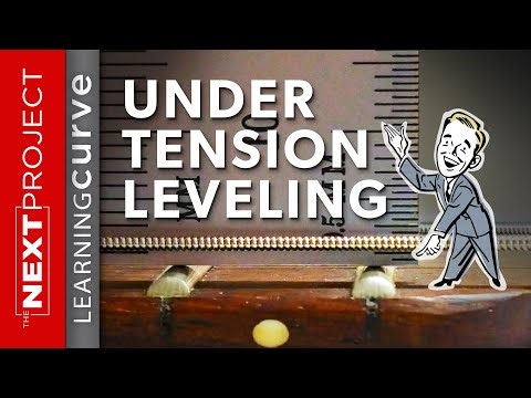 Guitar Fret Under Tension Leveling