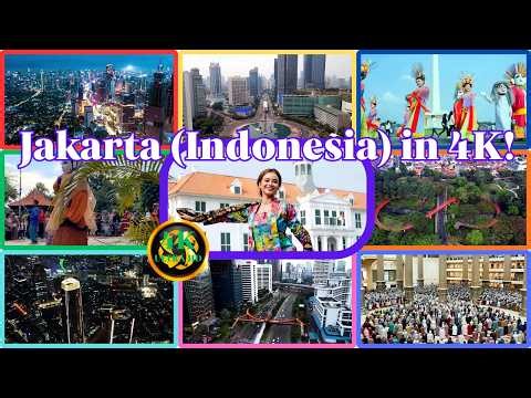 The best aerial views of Jakarta (Indonesia) in 4K!