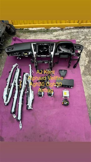 AJ Kent | 🔥🔥Toyota Alphard Vellfire Airbag Set Agh30 Ggh30 2015-2022 years Dashboard , Steering , Roof , Module , Clock Spring , knee , Seat Betl... | Instagram