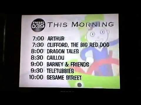 PBS Kids Schedule Bumper - Travel (2002 WFWA-TV)
