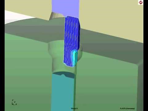 Cold Heading of a Fastener with simufact Forming | Simufact