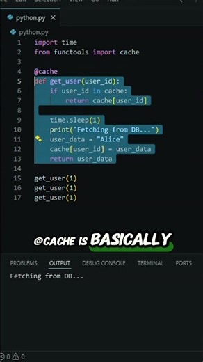 Python Caching: The One-Line Trick You Need