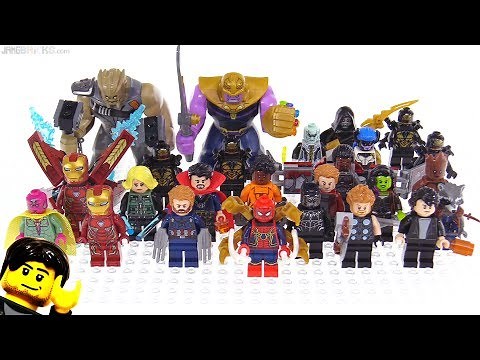 LEGO Avengers Infinity War figures collection so far!
