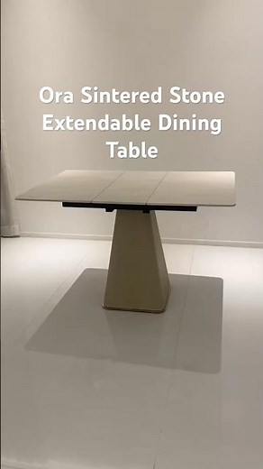 Ora Sintered Stone Extendable Dining Table