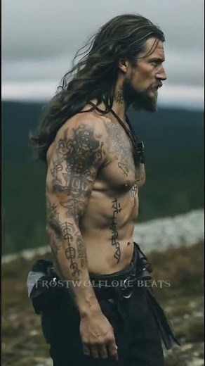 Epic viking seer music - Frostwolflore beats 🔥 #vikingmusic #epicviking #darkfolk #nordicmusic