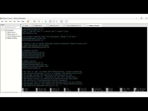 Cara Install & Konfigurasi SSH Server Debian 12 di VMware | Kelas XI SMK IT Smart Inforamtika