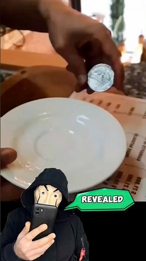 Coin Through Kitchen Plate 🪄 MAGIC TRICK EXPLAINED #tricks #magic #magictricks #foryou
