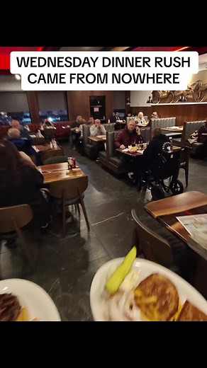 Wednesday Dinner Rush: A Bandwagon Diner Experience