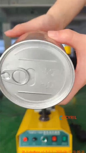 Semi-automatic can sealing machine #cappingmachine #sealingmachine #fillingmachine | Henan Cyril Machinery Equipment Co.,LTD