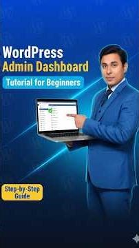 ⁠Wordpress Admin Dashboard Tutorial for Beginners - Beginners Ke Liye WordPress Dashboard Tutorial