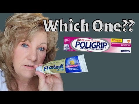 Fixodent VS Poligrip Denture Adhesive Review