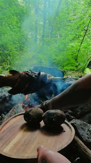 I've Roasted a Big Fish Over Fire 👀 Would YOU TRY This? 🤯