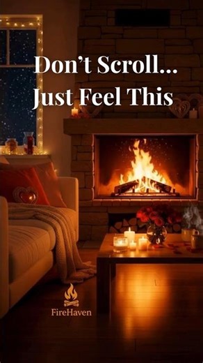 (LIVE 24/7) Cozy Valentine Fireplace with crackling Fire for relaxation, Sleep, Study #cracklingfire