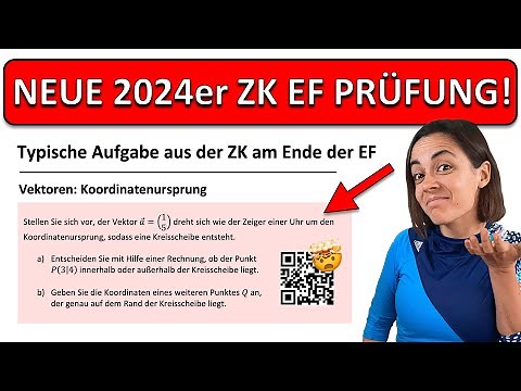 🚀🚀🚀 ZK EF Mathe 2024 | Vektoren Koordinaten angeben, Ursprung | Zentrale MATHE KLAUSUR NRW