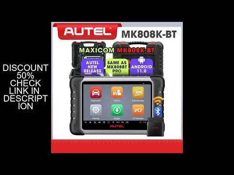 Autel MaxiCOM MK808KBT PRO MK808K BT Bluetooth Diagnostic Tools Full Bidirectional Car OBD2 Scanner