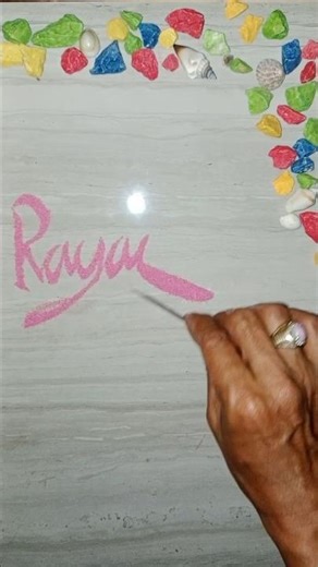 Creatif calligraphy latin