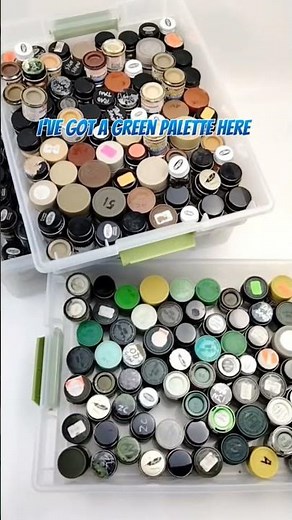 A simple and effective solution for stores and finding your models hobby paints.