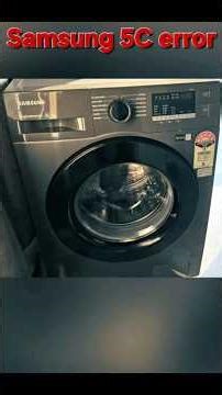 5C error in Samsung washing machine. #samsung​ #washingmachines​ #howtorepair​ #shortvideo​ #shorts
