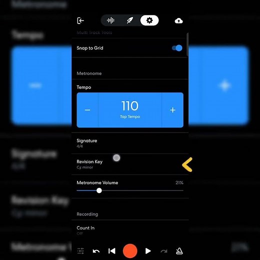 How to make nightcore version of any song in bandlab