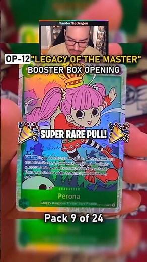 🎉 SUPER RARE PERONA! 🎉One Piece TCG OP-12 "Legacy of the Master" Booster Box Opening! [4K]