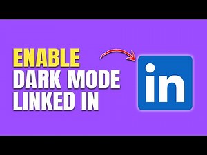How to Enable Dark Mode on LinkedIn for Desktop (Step-by-Step Guide)