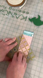 This is how I batch the process of putting strips of fabric together into one long piece. #quilting #quilttok #quiltingtiktok #quiltingtips #howtoquilt #bindingaquilt less | Rebecca Pierce