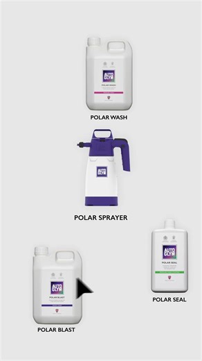 How do you get thick snow foam without a pressure washer? ➡️ Partner our Polar Series with the new Polar Foam Sprayer. Fully assembled and ready to use straight from the box, all you have to do is fill the bottle with the correct ratio of product to water, screw the lid on and pressurise using a pumping action. Who needs one of these? | Autoglym