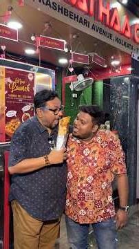 15" Jumbo Mix Roll for FREE at Kolkata's 1st Paratha Hub ⁉️😍😁 #food #paratha #jumbo #roll #shots