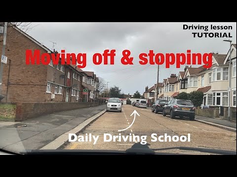 How To Move Off & Stop a car. Using the POM and MSM Routine.