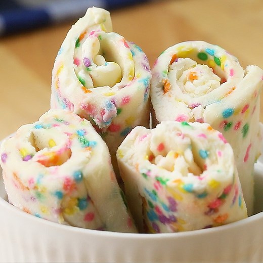 Happy national ice cream day 🍦 🎉! What better way to celebrate than with this homemade rolled ice cream?! FULL RECIPE: http://bzfd.it/2uoHp7V | Tasty