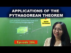 APPLICATIONS OF THE PYTHAGOREAN THEOREM / MATH TUTORIAL