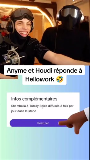 Il prennent chère les pauvres 😭🤣 #anyme #houdi #hellowork #fyp @Anyme023 @HOUDI @Hellowork
