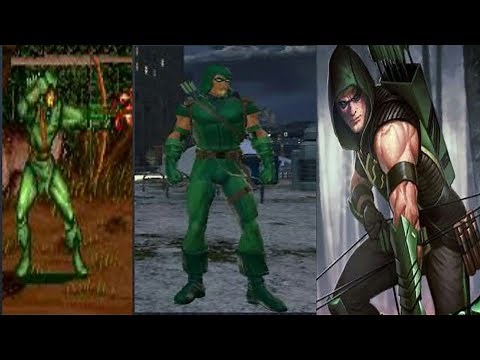 Evolution of Green Arrow in games [1995 - 2017]