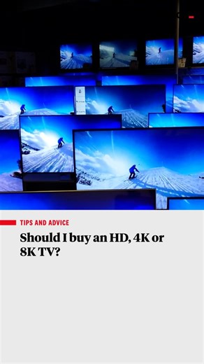 Which? on Instagram: "Looking for a new TV but not sure where to start? Whether you are upgrading movie nights or finally replacing that old screen, knowing the difference between HD, 4K and 8K can save you money and make sure you get the picture quality you actually need. From crystal-clear streaming to the best formats for gaming, our testing breaks down what each resolution does well and help you pick the right one for your home and your budget. Want all the details before you buy? Comment ‘T