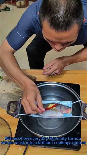 Smart Steaming Hack with Mask? 😱 Kitchen Magic You Must See!