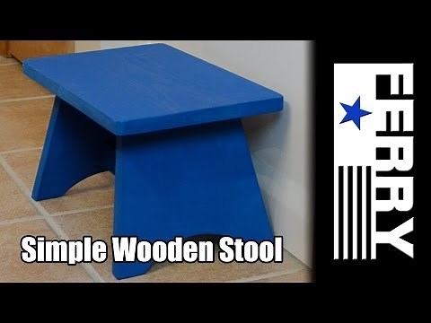 Ⓕ Make A Simple Wooden Stool (ep6)