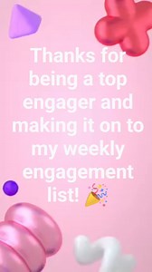 Thanks for being a top engager and making it on to my weekly engagement list! 🎉 Kleber Dias, Kalpna D. Paul, Iyegbu Bright, Jenny Ndlovu, Zacchaeus Nglass, Faiz Islam | CeeCee's Page