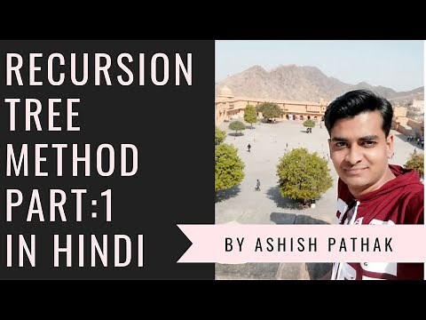 Recursion Tree method in hindi