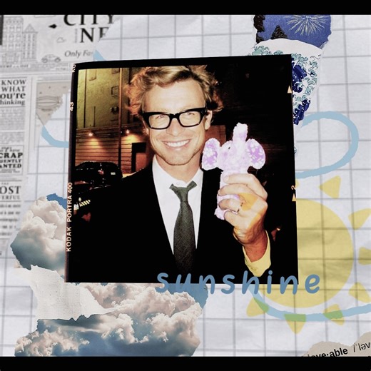 z on Instagram: "happy simon baker day!! for tagged <3 ac eggaudios free project file on my payhip! ♫ pocketful of sunshine - natasha bedingfield"