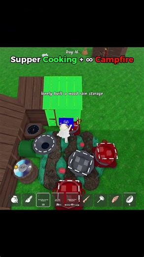 Supper Cooking + ∞ Campfire 😂