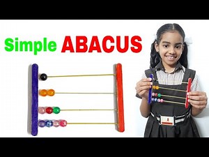 DIY Abacus | how to make Abacus at home | easy abacus tutorial | kids craft | easy craft tutorials