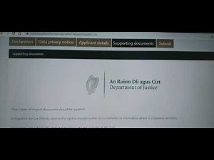 How to do the IRP Card Renewal Online in Ireland .