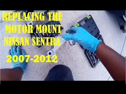 07-12 Nissan Sentra Front Passenger Motor Mount detailed Repair!