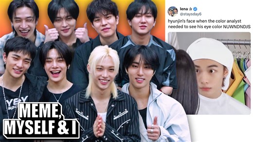 17K views · 1.5K reactions | We had the pleasure of chatting with Stray Kids again for a very quick chat and we got to show them some more memes and iconic Stray Kids moments! ? We love you guys and always wish the best and continued success! AND of course Stream 'KARMA!' out NOW! (We didn't have too long, so we didn't have time to show them fan art for the Meme, Myself & I, however if you want that to happen comment below! We had SO much prepared to show them!) | BuzzFeed UK | Facebook