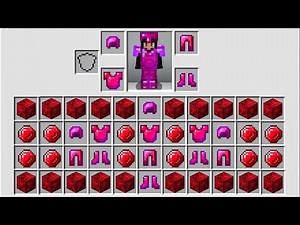 Minecraft UHC but you can craft armor out of any item..